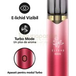 Mini narghilea cu 800 pufuri Elf Bar 800S Turbo Kiwi Passion Fruit Guava cu nicotina de 2%